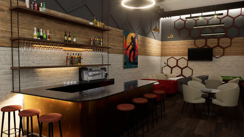 Bar in Hilford - Interior Designer for Bars